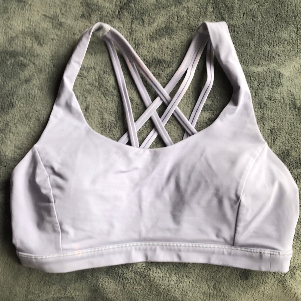 LULULEMON free to be serene bra  size 8